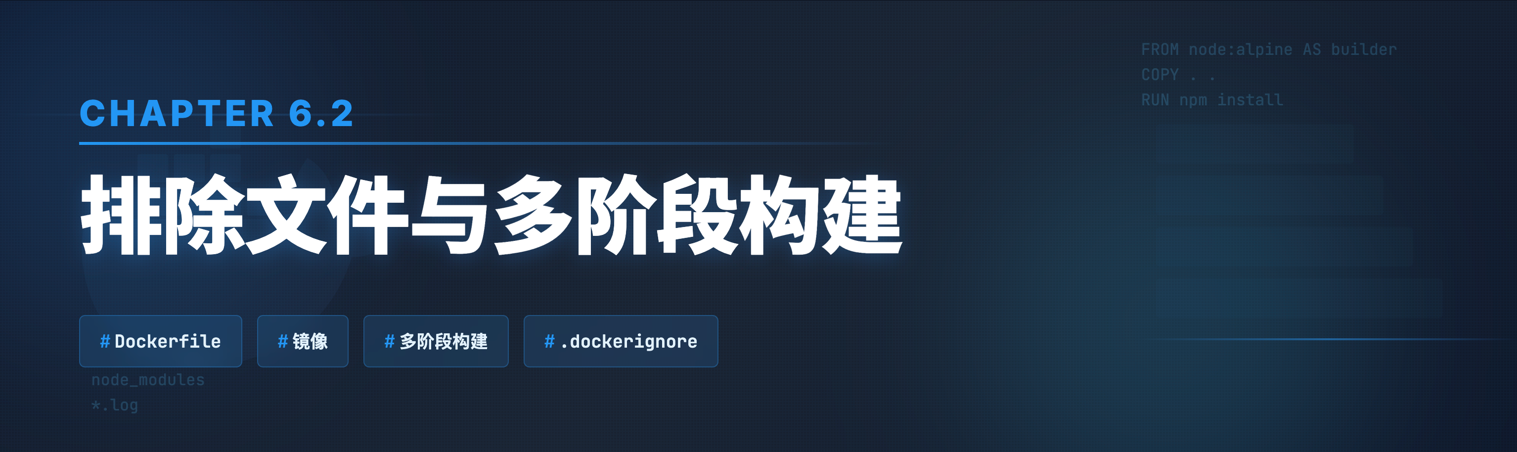 Featured image for 6.2 排除文件与多阶段构建