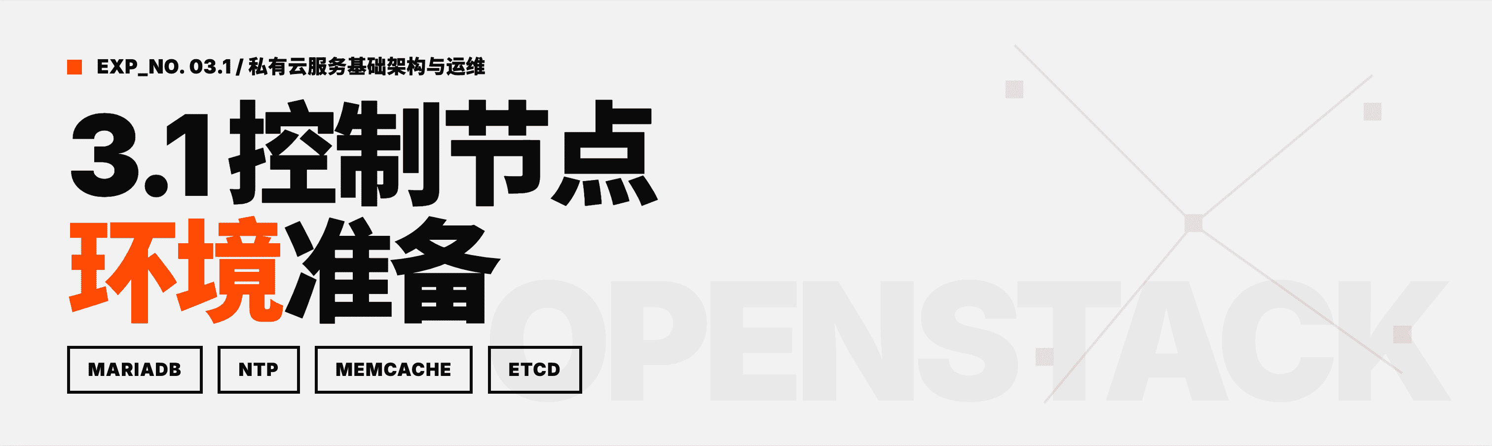 Featured image for 3.1 控制节点环境准备