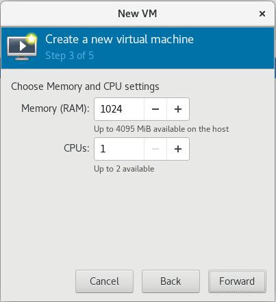 虚拟机规格配置