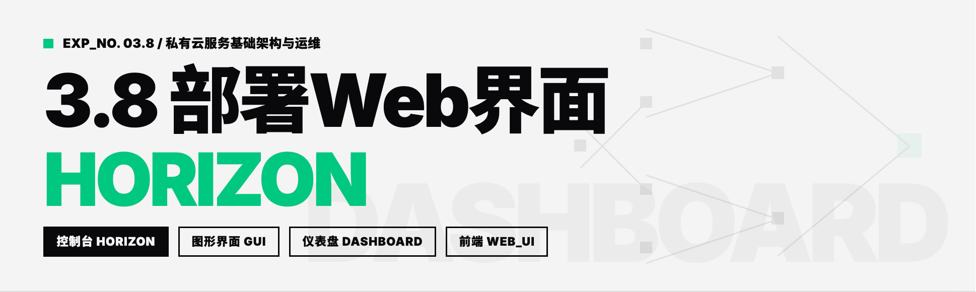 Featured image for 3.8 部署Web界面Horizon